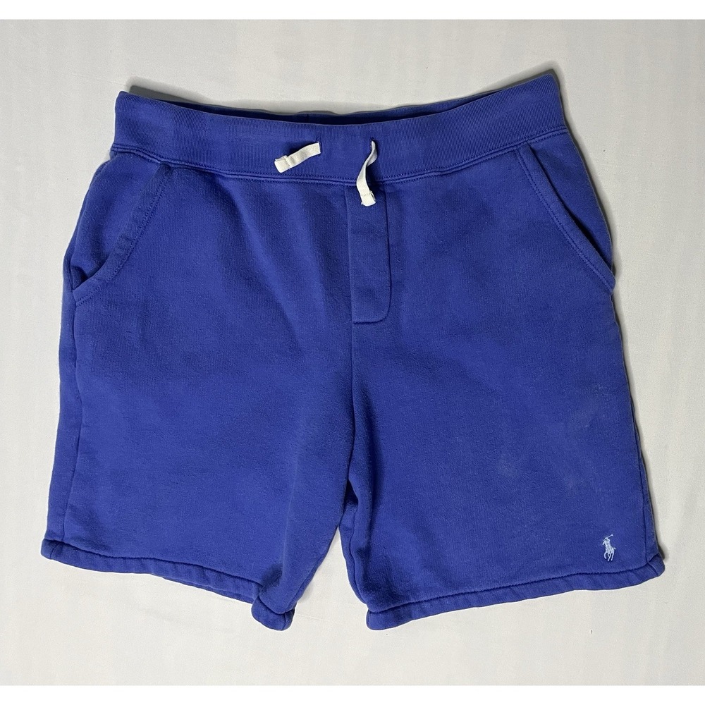 Polo Ralph Lauren Fleece Shorts Boy's Size Large 14-16 Pockets Preppy Pony